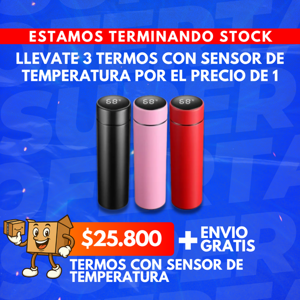 3x2 Termito con sensor de temperatura